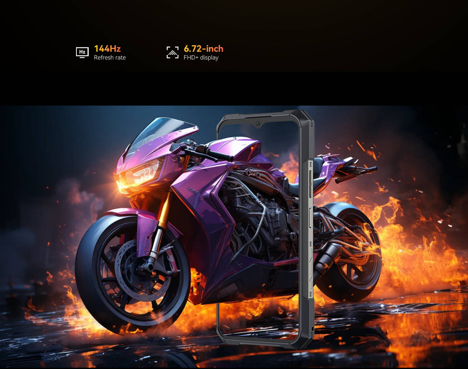 Smartfon CUBOT KING KONG X PRO 24/256GB  NFC DUAL 5G PANCERNY IP69K MILITAR