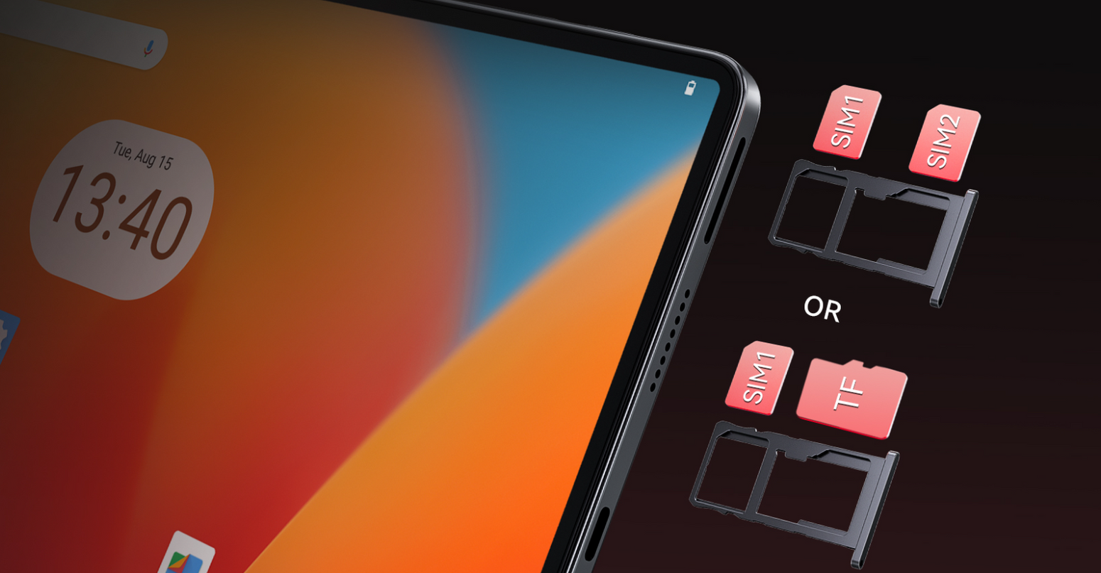 TABLET CUBOT TAB 70 10,95" 16/128GB LTE 4G GPS WIFI ANDROID 8200 mAh + ETUI