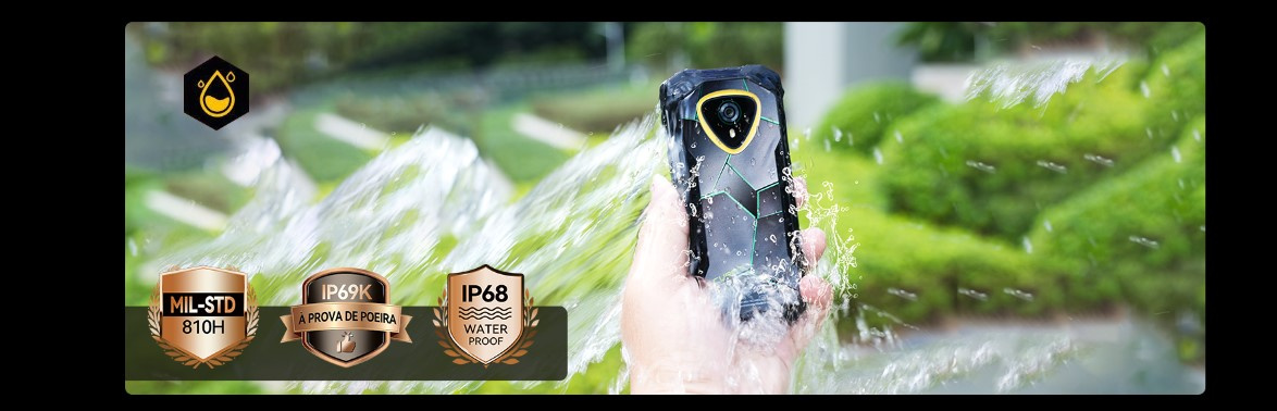 Mały Smartfon Pancerny CUBOT KINGKONG mini 4 20/256GB NFC DUAL SIM IP69K