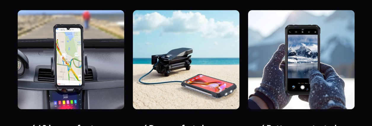 Smartfon CUBOT KING KONG Power 5 16/128GB  DUAL NFC PANCERNY IP69K MILITARY