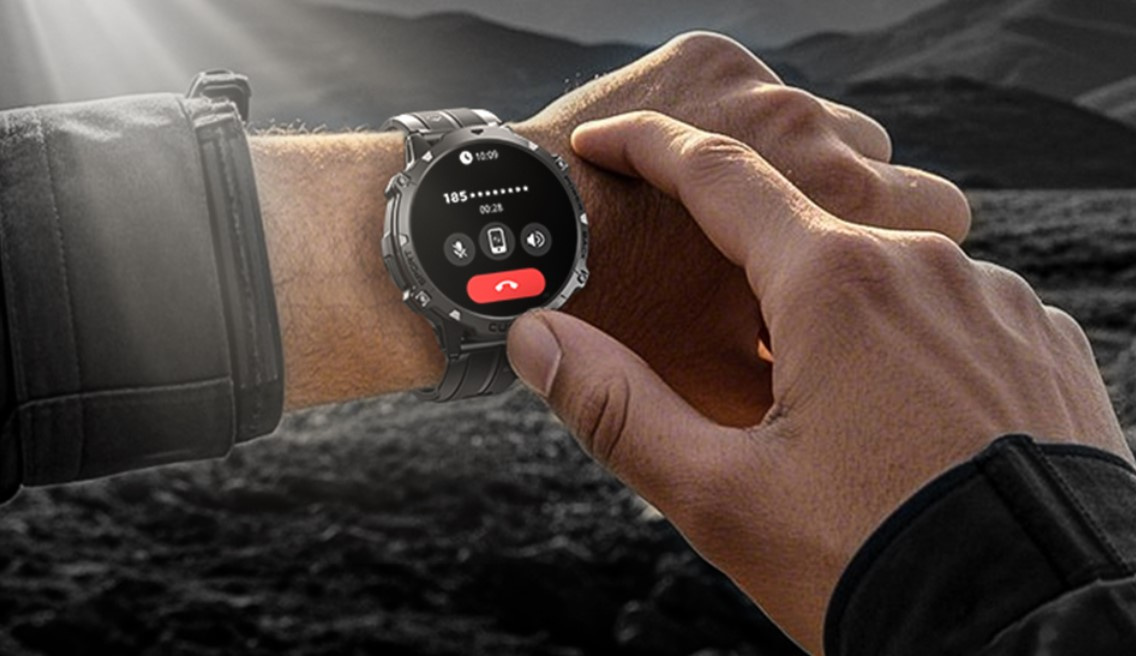 CUBOT X3 AMOLED SMARTWATCH ZEGAREK BAROMETR PULS ROZMOWY PANCERNY MILITARNY